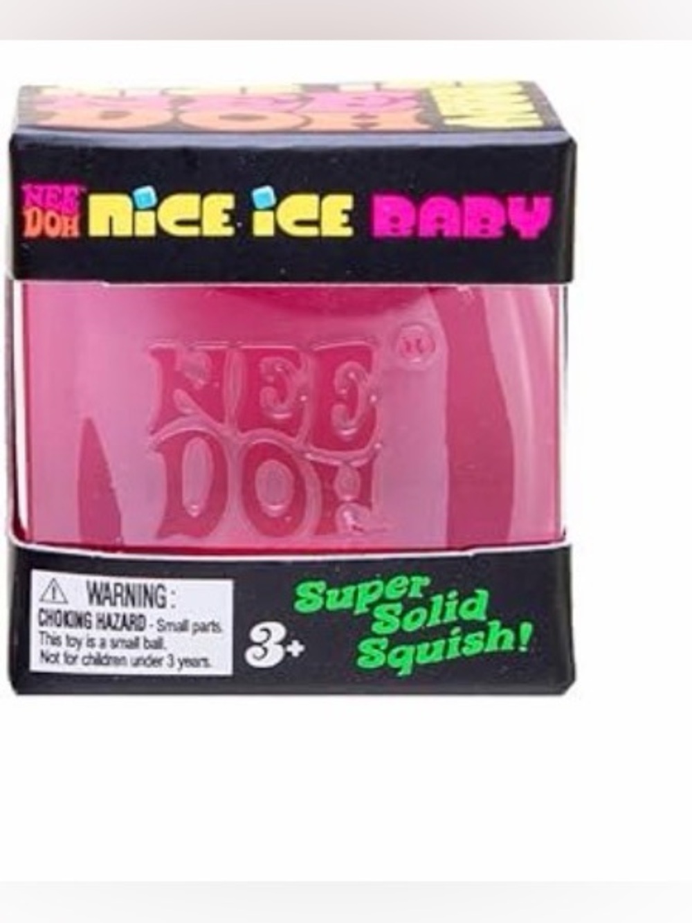 NeeDoh nice ice baby (pink new )